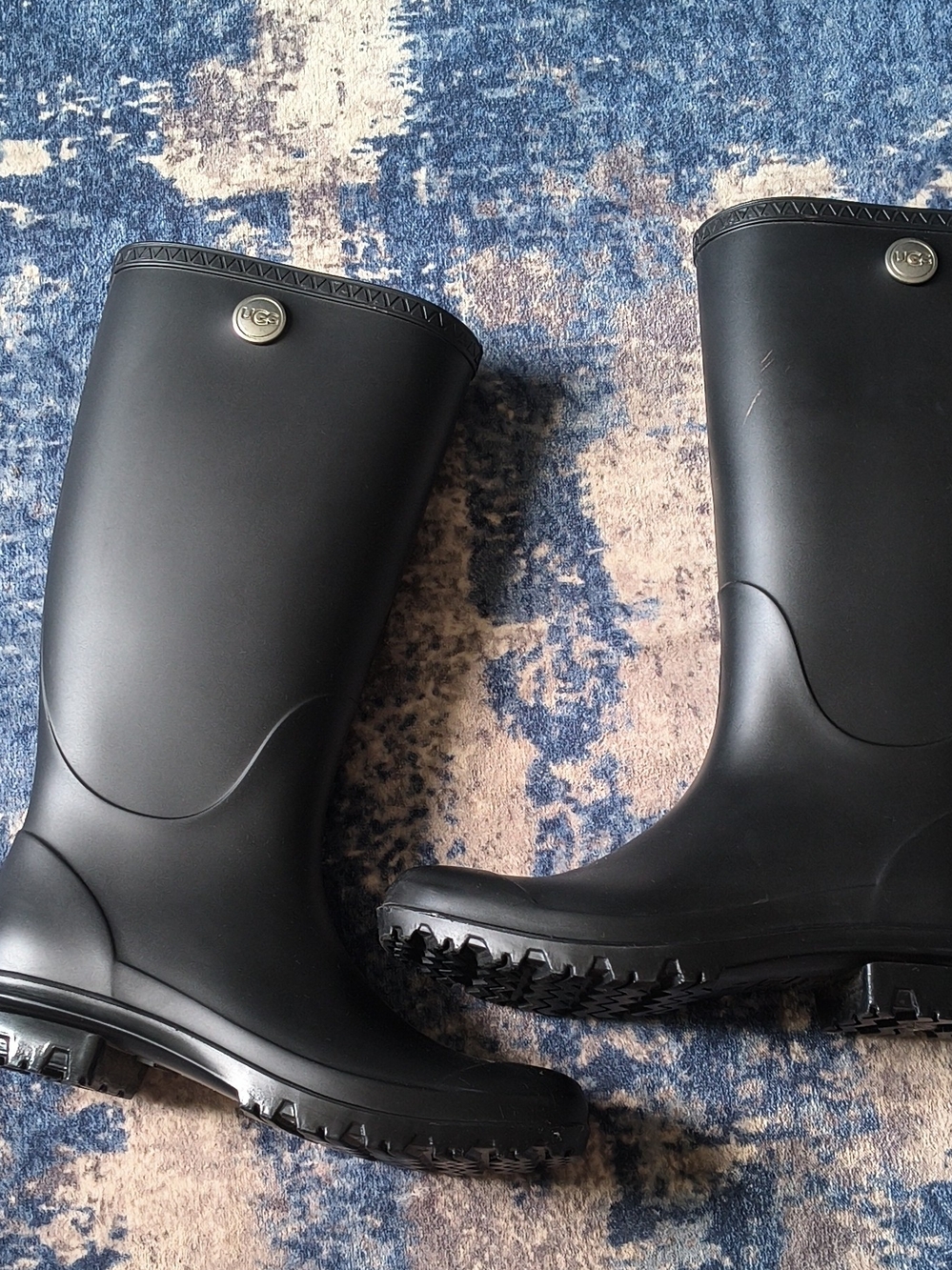 UGG Black Waterproof Rain Boots